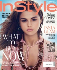 InStyle Australia October 2017 magazine back issue cover