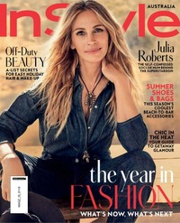 InStyle Australia January 2018 magazine back issue cover