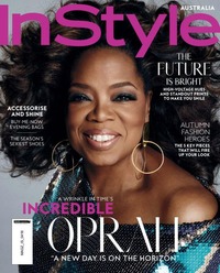 InStyle Australia April 2018 magazine back issue cover