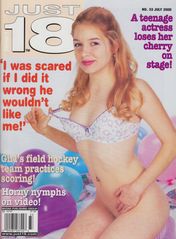 Just 18 # 33, July 2000 July 2000 magazine back issue cover