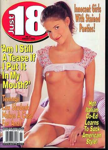Just 18 # 61, August 2002 August 2002 magazine back issue cover
