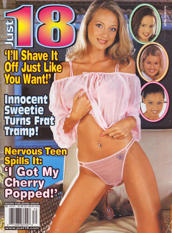 Just 18 # 70, April 2003 April 2003 magazine back issue cover