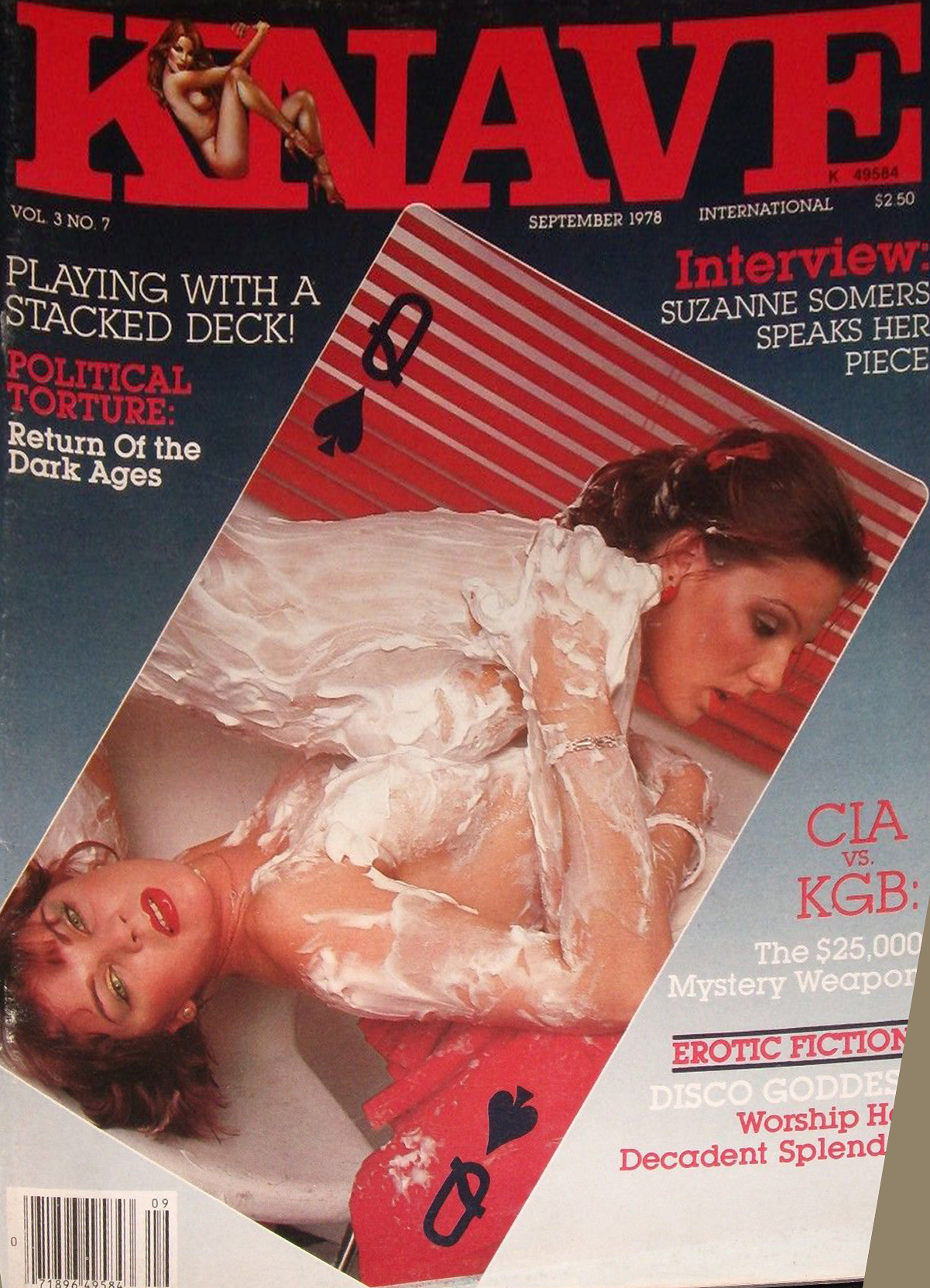 Knave Vol. 3 # 7 Volume 3, Number 7 magazine back issue cover
