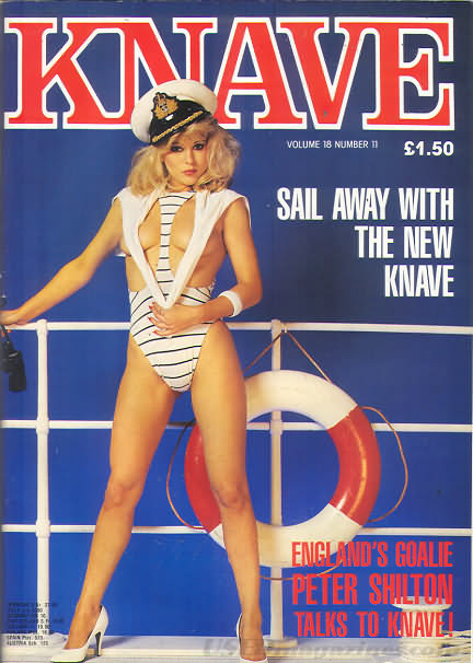 Knave Vol. 18 # 11 Volume 18, Number 11 magazine back issue cover