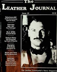 Leather Journal # 22 magazine back issue cover