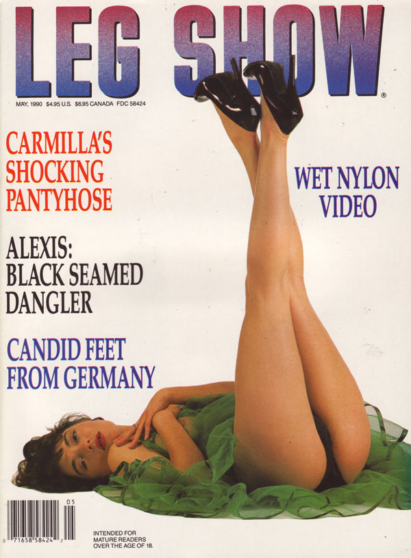 Leg Show May 1990 May 1990 magazine back issue cover