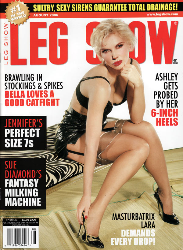 Leg Show August 2006 August 2006 magazine back issue cover