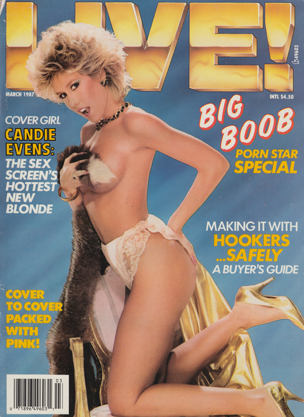 Live March 1987 March 1987 magazine back issue cover