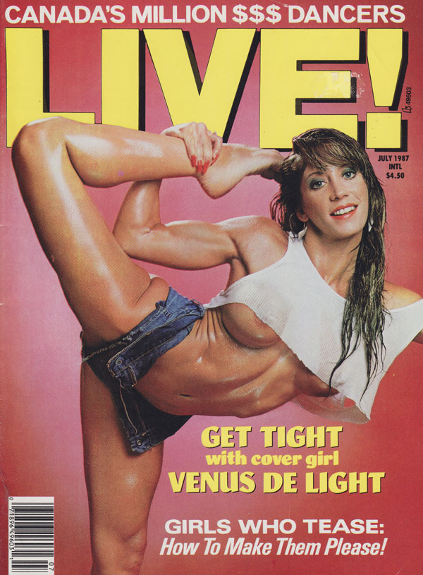 Live July 1987 July 1987 magazine back issue cover