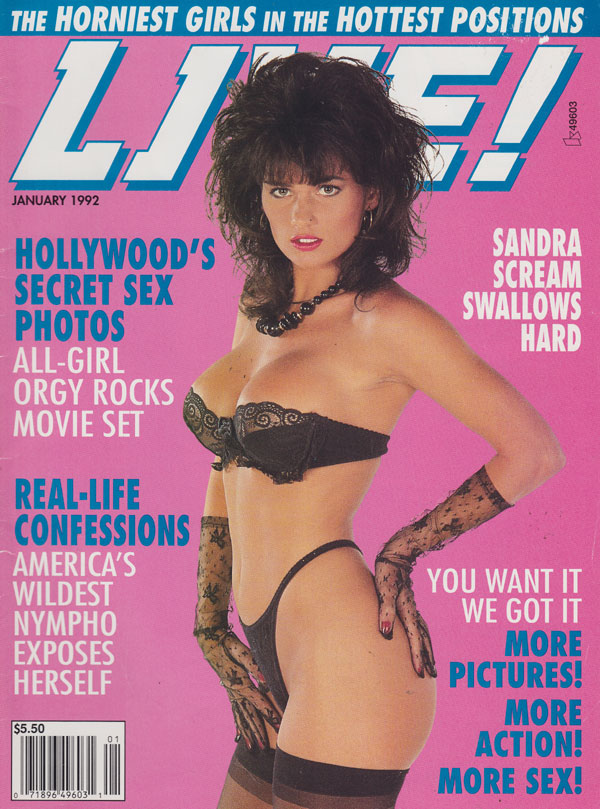 Live January 1992 January 1992 magazine back issue cover