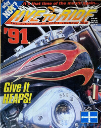 Live to Ride # 29 magazine back issue cover