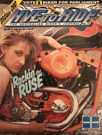 Live to Ride # 33 magazine back issue cover
