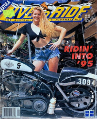 Live to Ride # 77, January 1995 magazine back issue cover