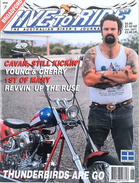 Live to Ride # 82 magazine back issue cover