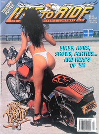 Live to Ride # 83 magazine back issue cover