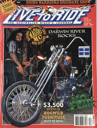 Live to Ride # 112 magazine back issue cover