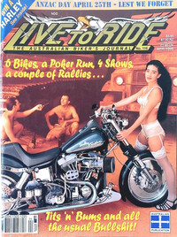 Live to Ride # 116 magazine back issue cover