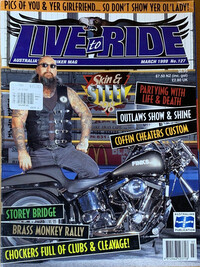 Live to Ride # 127 magazine back issue cover