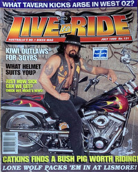 Live to Ride # 131, July 1999 magazine back issue cover