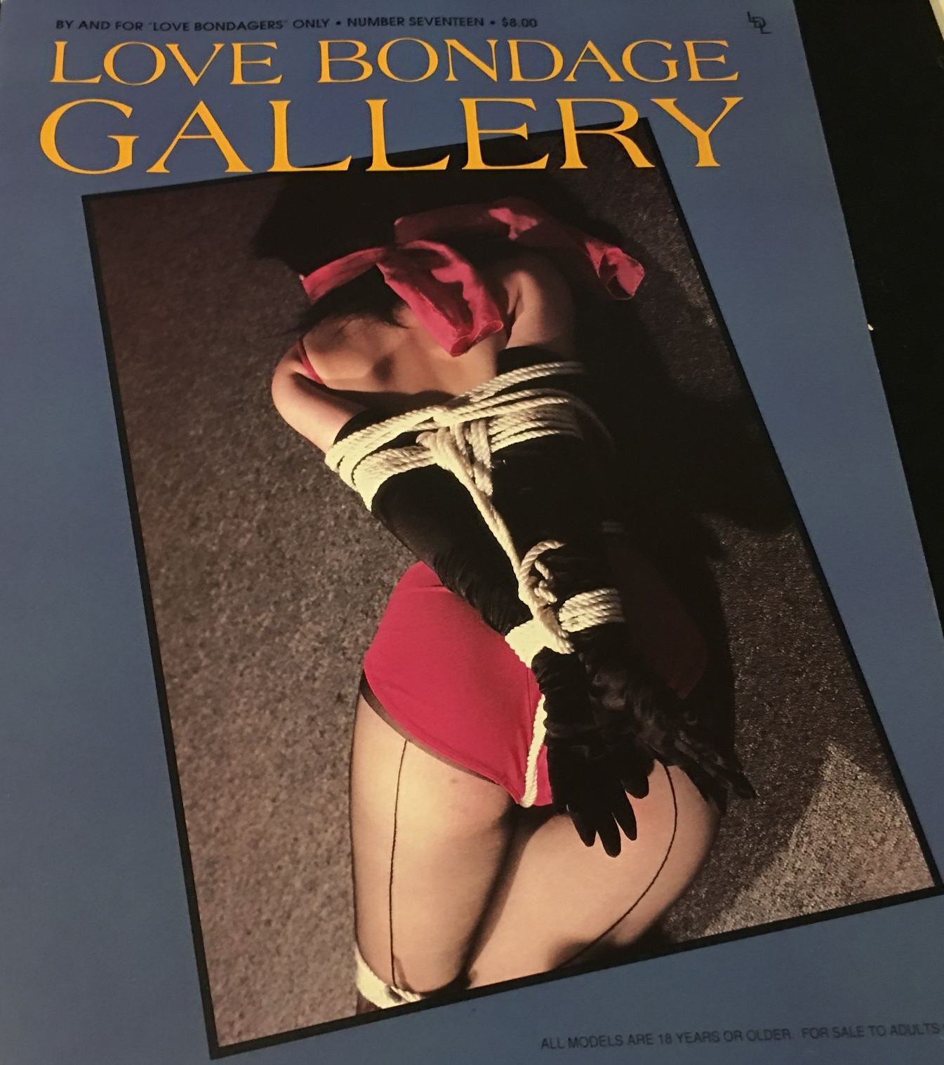 Love Bondage Gallery # 17 Number #17 magazine back issue cover