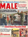 Male June 1967 magazine back issue cover