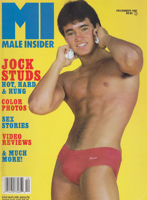 Male Insider December 1987 December 1987 magazine back issue cover