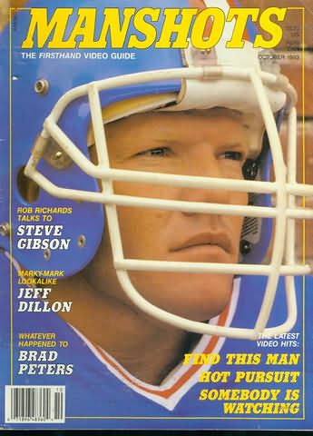 Manshots October 1993 October 1993 magazine back issue cover