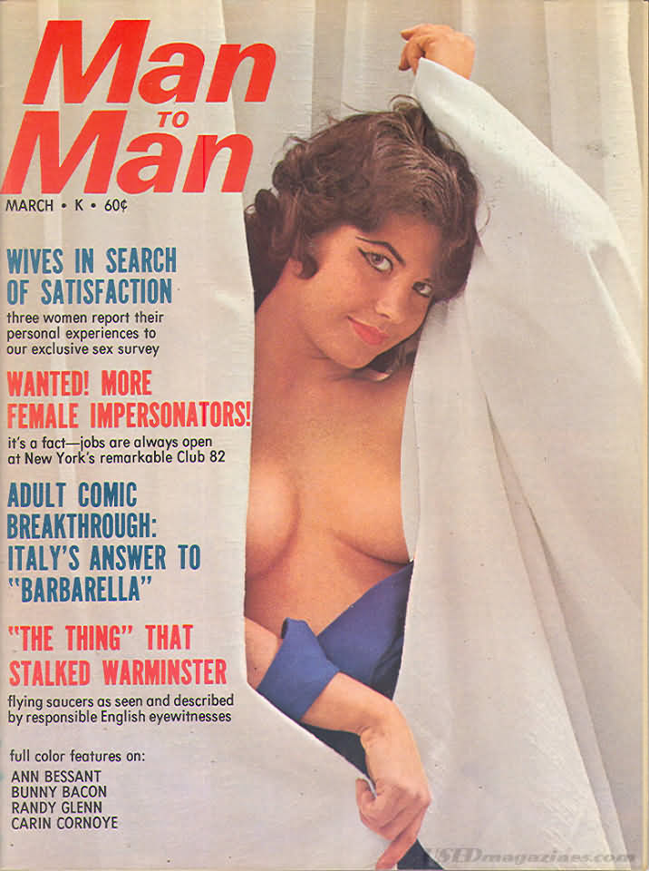 Man to Man March 1968 March 1968 magazine back issue cover