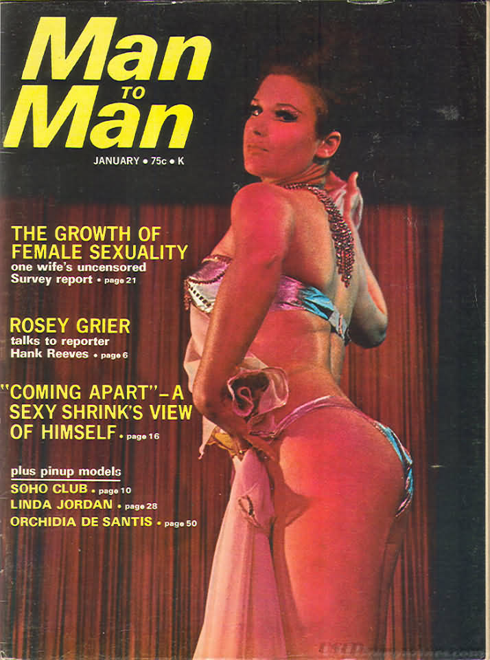 Man to Man January 1970 January 1970 magazine back issue cover