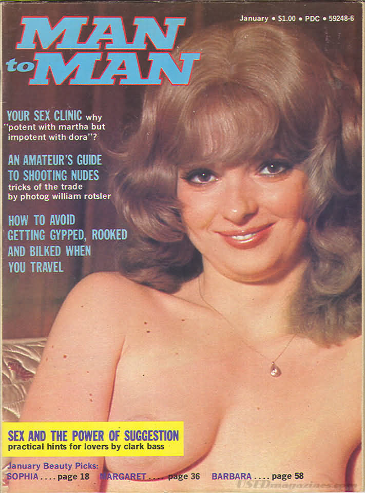 Man to Man January 1974 January 1974 magazine back issue cover