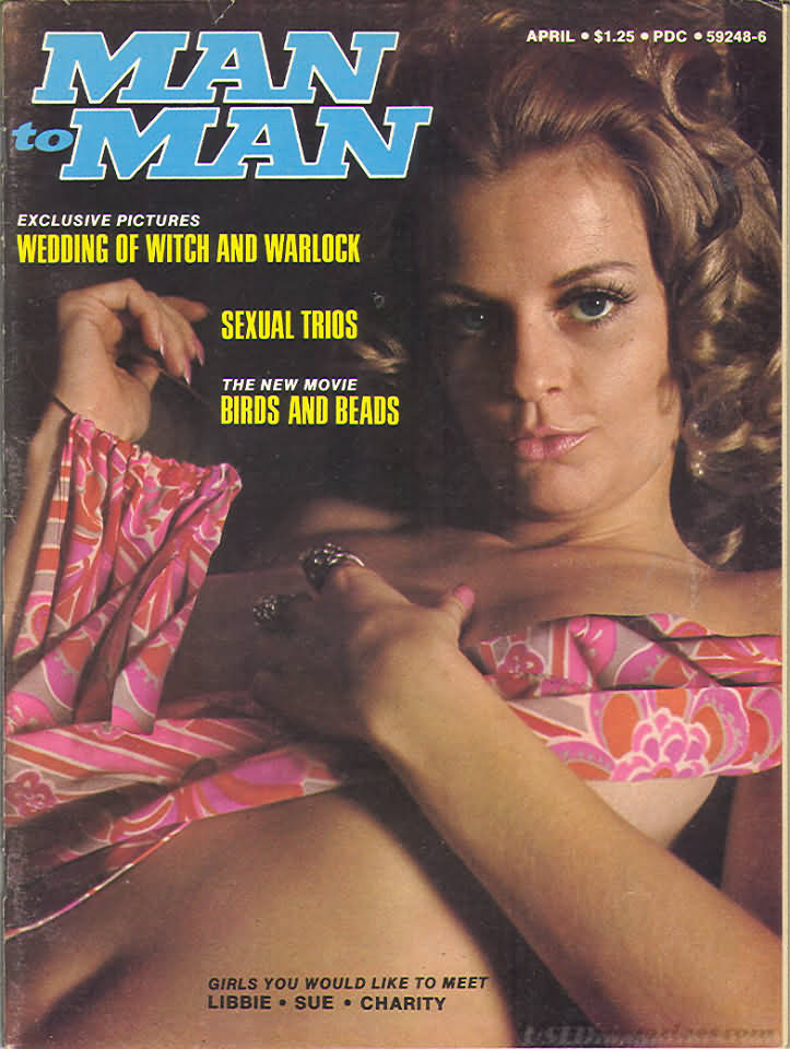 Man to Man April 1974 April 1974 magazine back issue cover