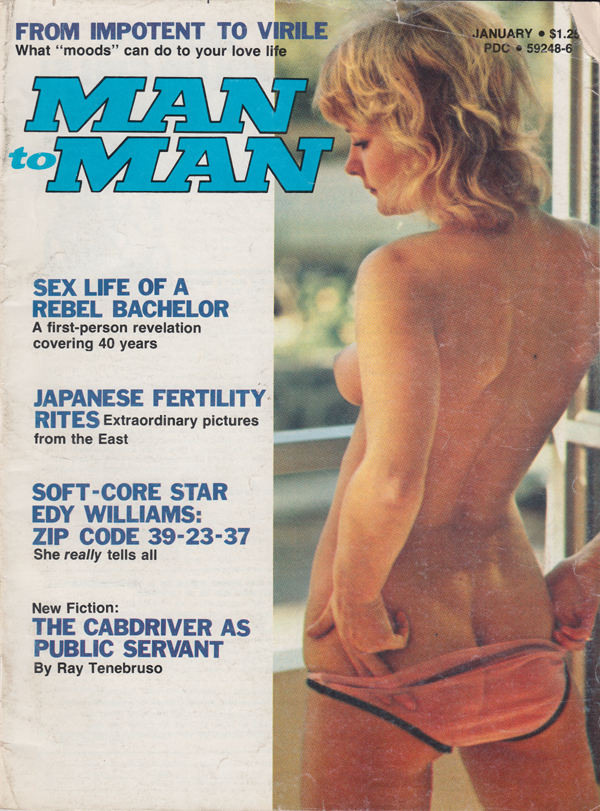 Man to Man January 1975 January 1975 magazine back issue cover
