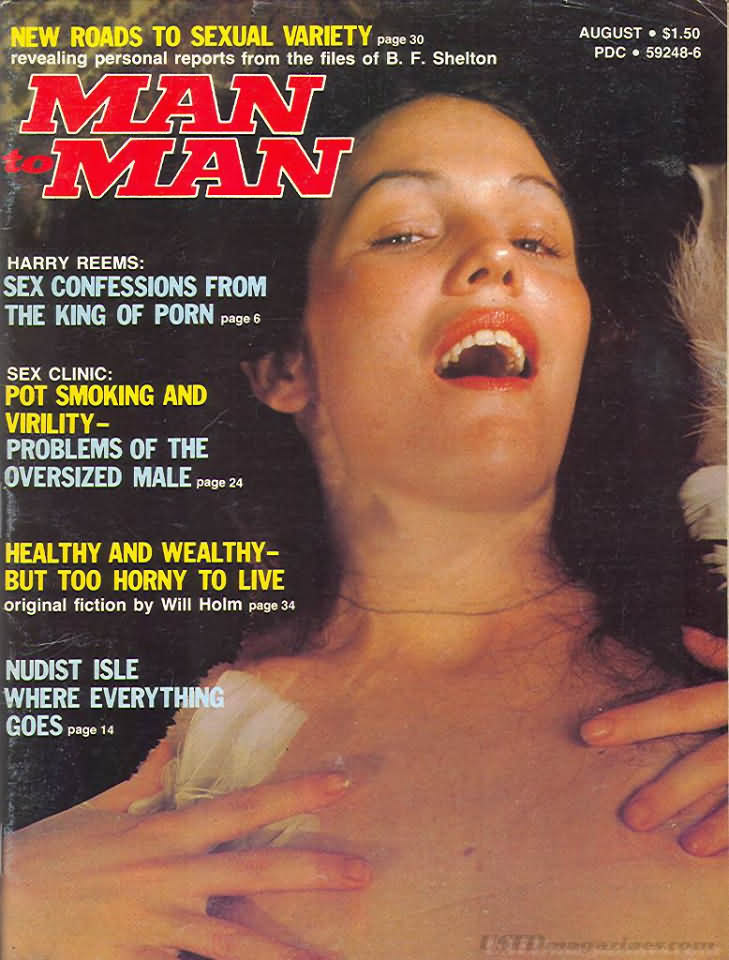 Man to Man August 1975 August 1975 magazine back issue cover