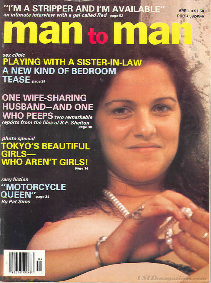 Man to Man April 1976 April 1976 magazine back issue cover