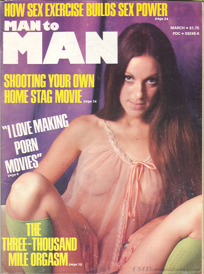Man to Man March 1977 March 1977 magazine back issue cover