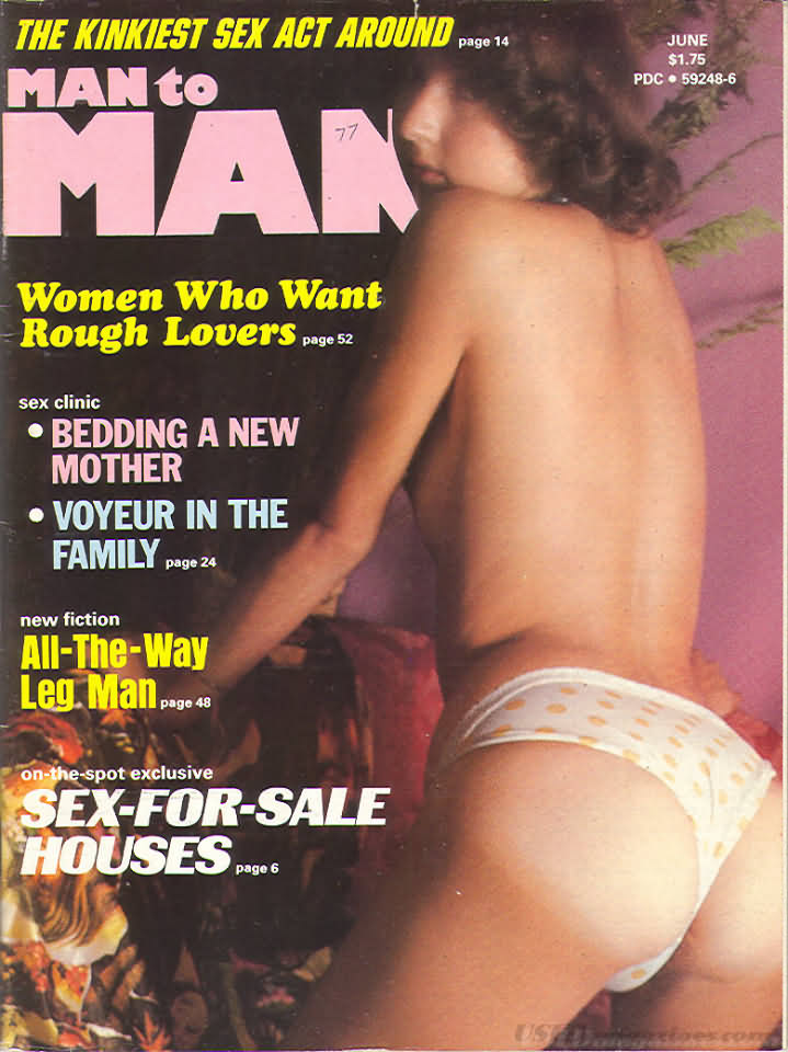 Man to Man June 1977 June 1977 magazine back issue cover