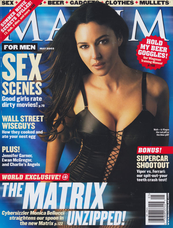Maxim # 65, May 2003 May 2003 magazine back issue cover