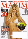 Maxim # 154, October 2010 magazine back issue cover