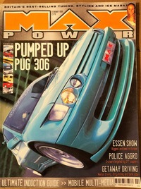 Max Power February 1999 magazine back issue cover