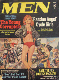 Men  1967 magazine back issue cover
