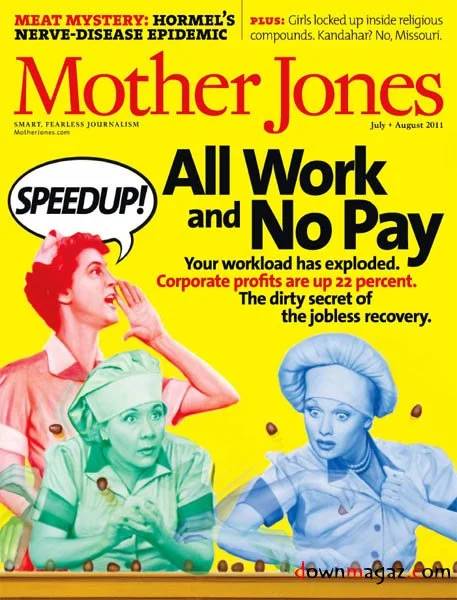 Mother Jones July/August 2011 July 2011 magazine back issue cover