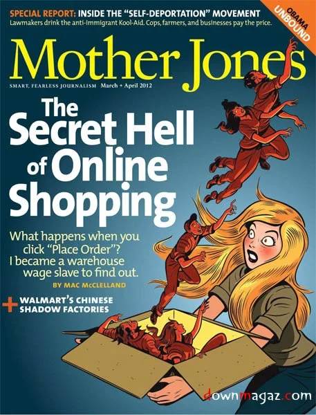 Mother Jones March/April 2012 March 2012 magazine back issue cover