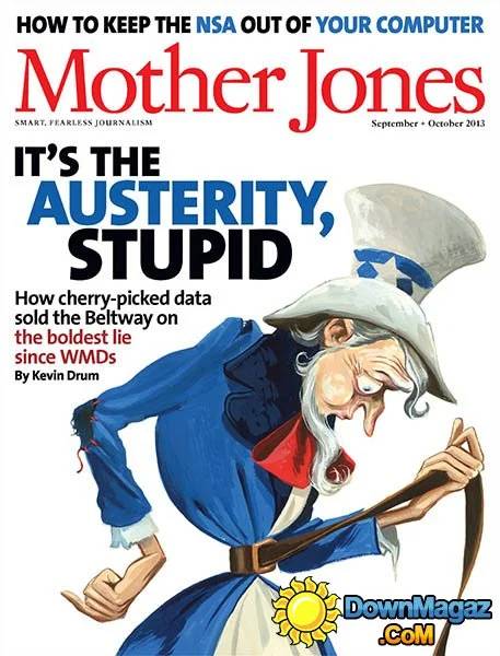 Mother Jones September/October 2013 September 2013 magazine back issue cover