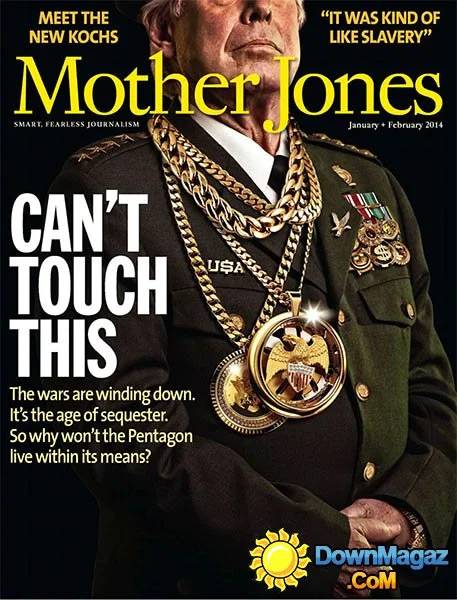 Mother Jones January/February 2014 January 2014 magazine back issue cover