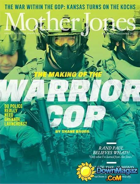 Mother Jones November/December 2014 November 2014 magazine back issue cover