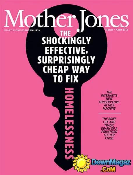 Mother Jones March/April 2015 March 2015 magazine back issue cover