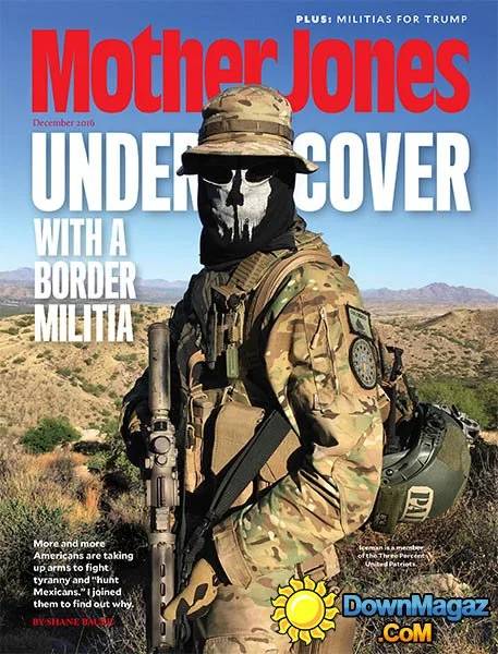 Mother Jones November/December 2016 November 2016 magazine back issue cover