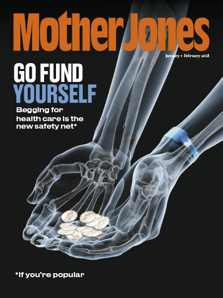 Mother Jones January/February 2018 January 2018 magazine back issue cover