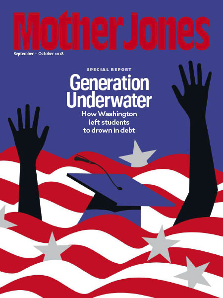 Mother Jones September/October 2018 September 2018 magazine back issue cover