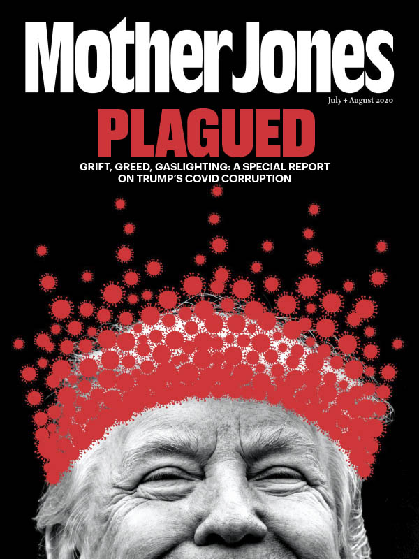 Mother Jones July/August 2020 July 2020 magazine back issue cover